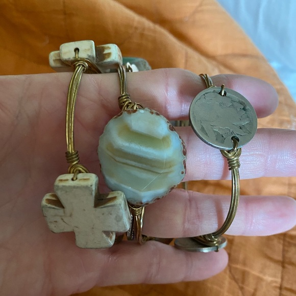 Bourbon and bow ties bracelets